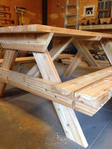 6ft Cedar Picnic Table