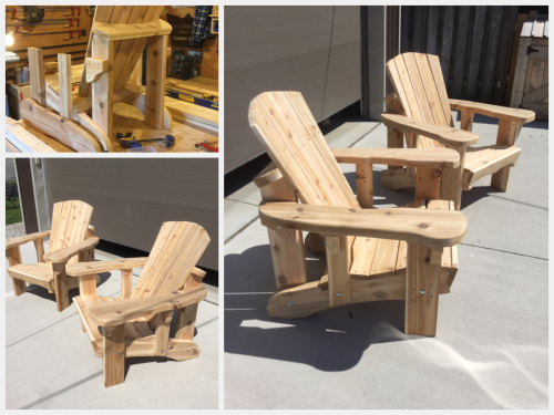 Muskoka Chairs (process)