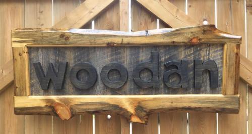 Woodan (custom sign)