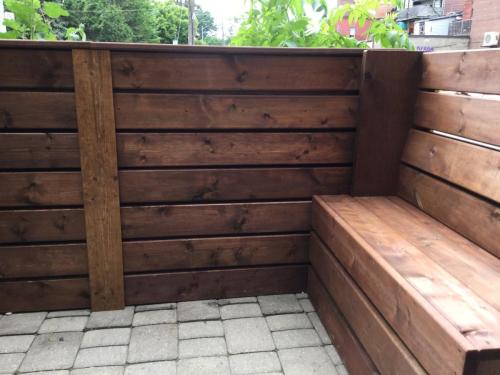 Privacy Patio - Bench